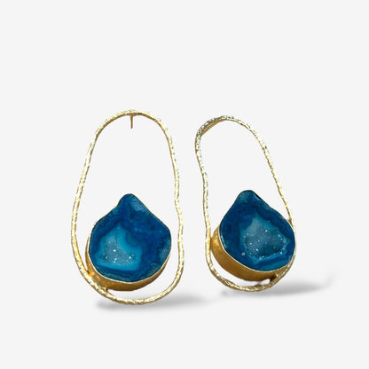 DRUZY STARDUST EARRINGS