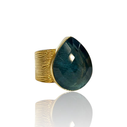 Duedrop Hydro Quartz Rings