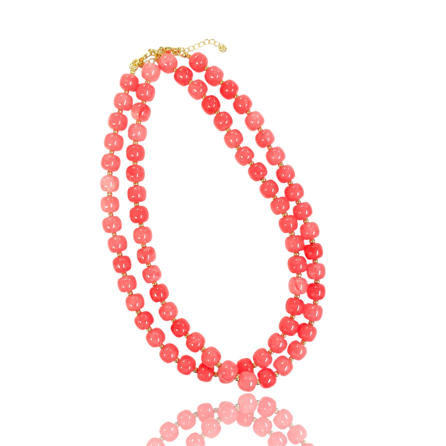 Pastel Hues Bead Necklaces