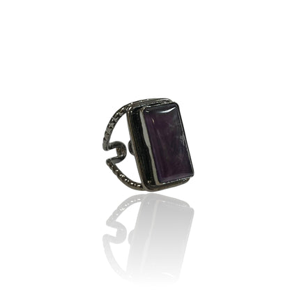 Grace Gunmetal Rings