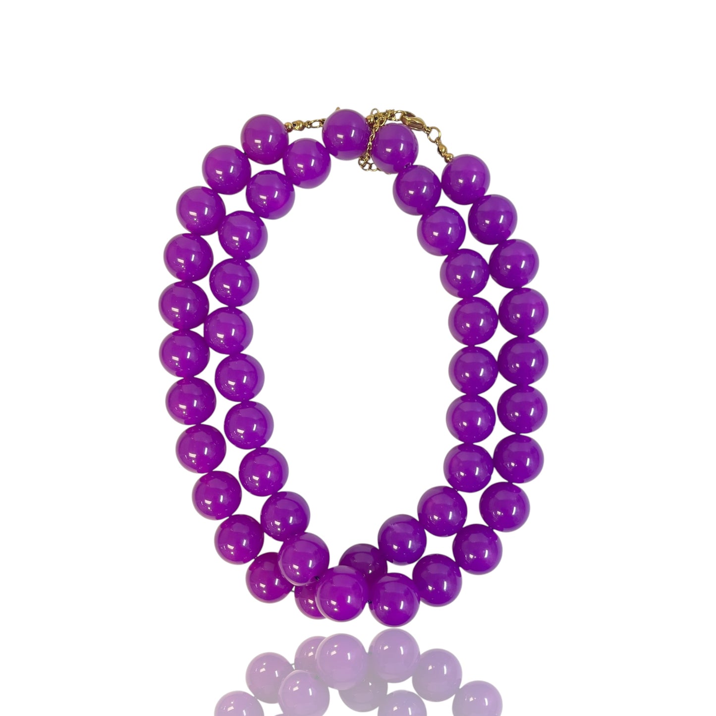 Round Resin Bead choker 18mm