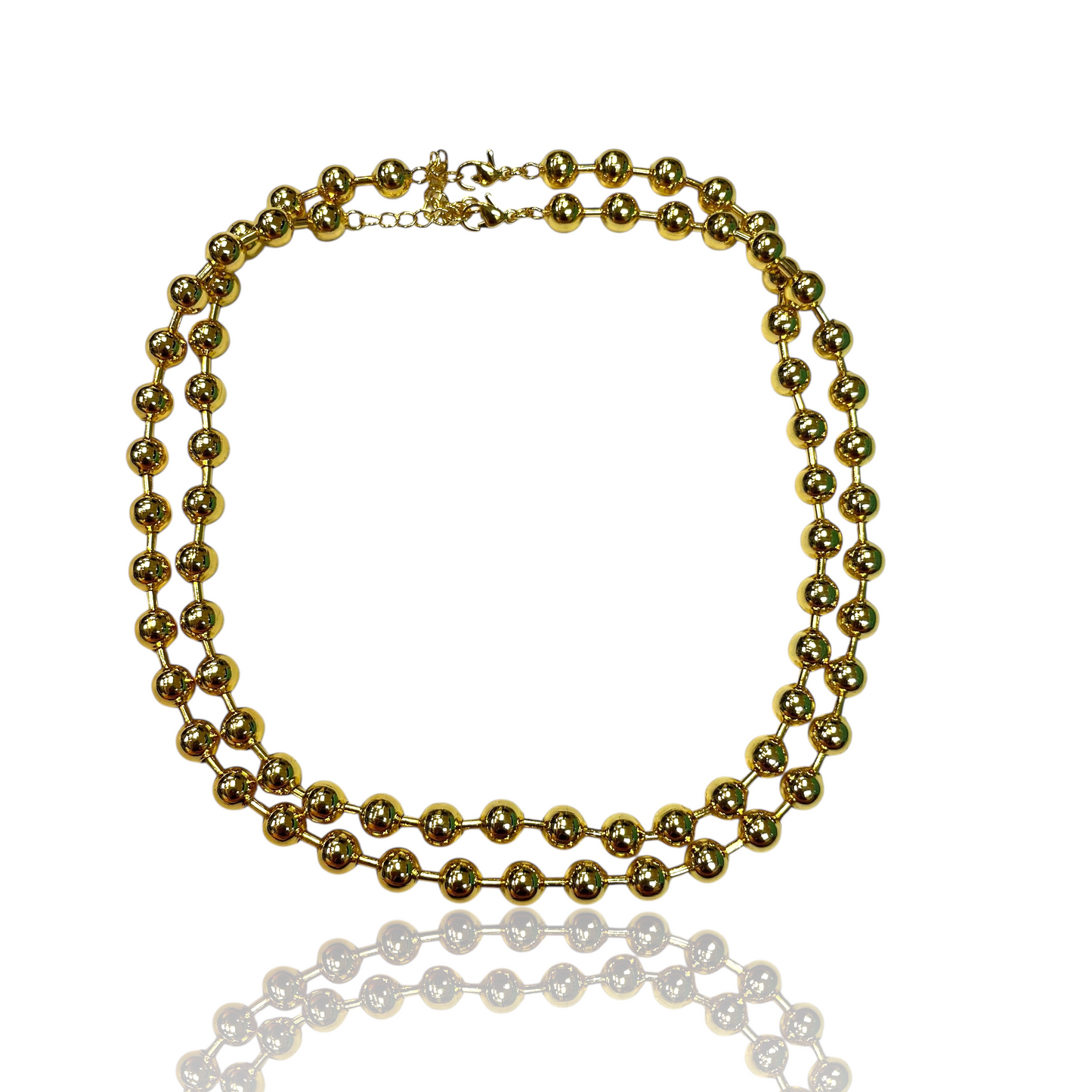 Gold Bead Necklaces