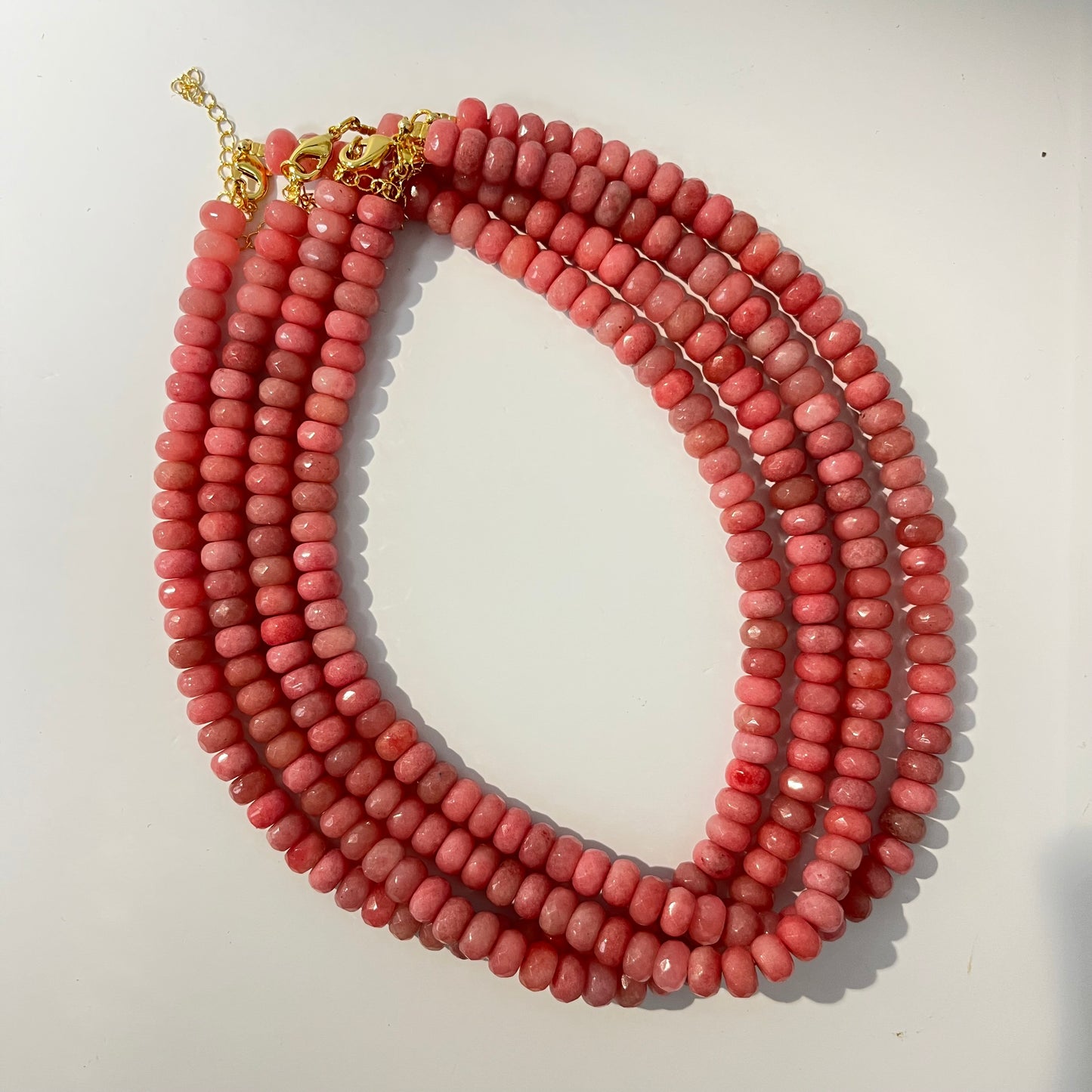 Faceted Bead Necklaces 8 mm