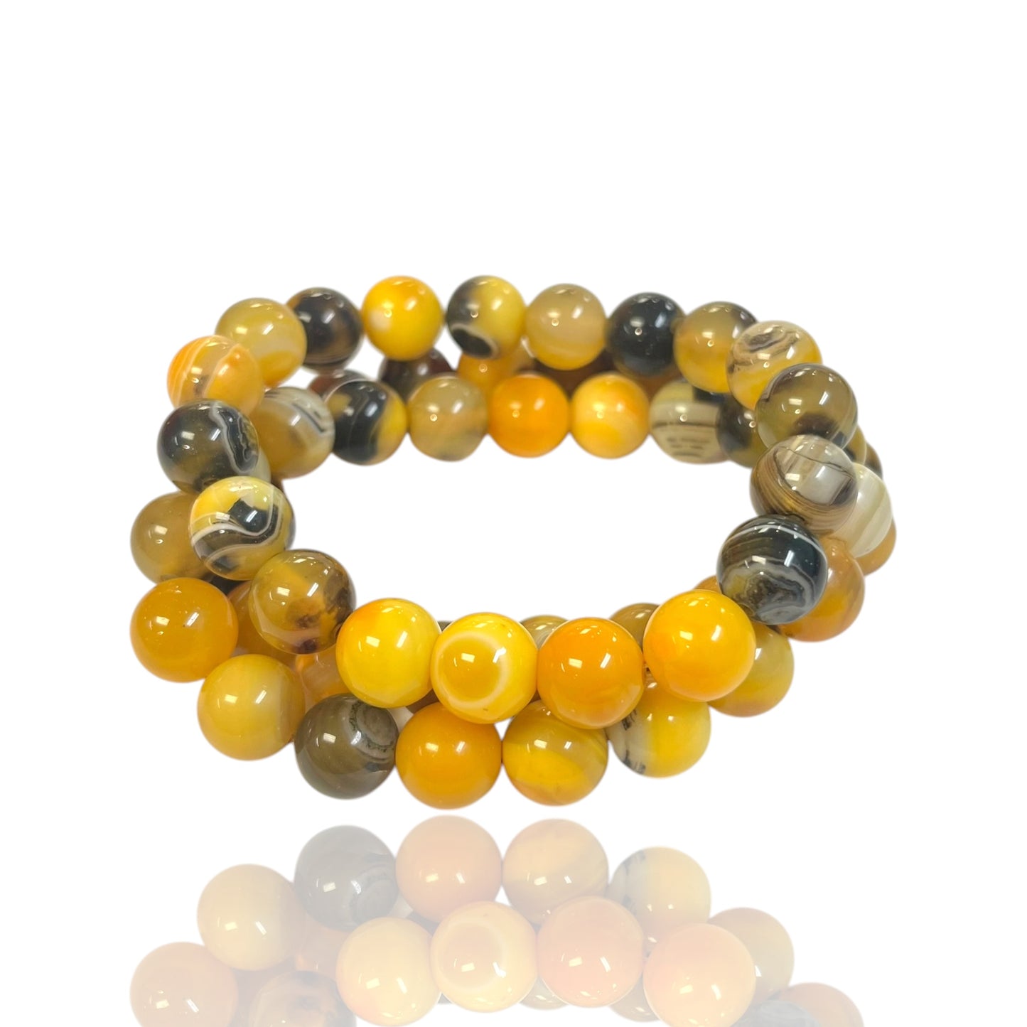 10mm bead bracelets - 2