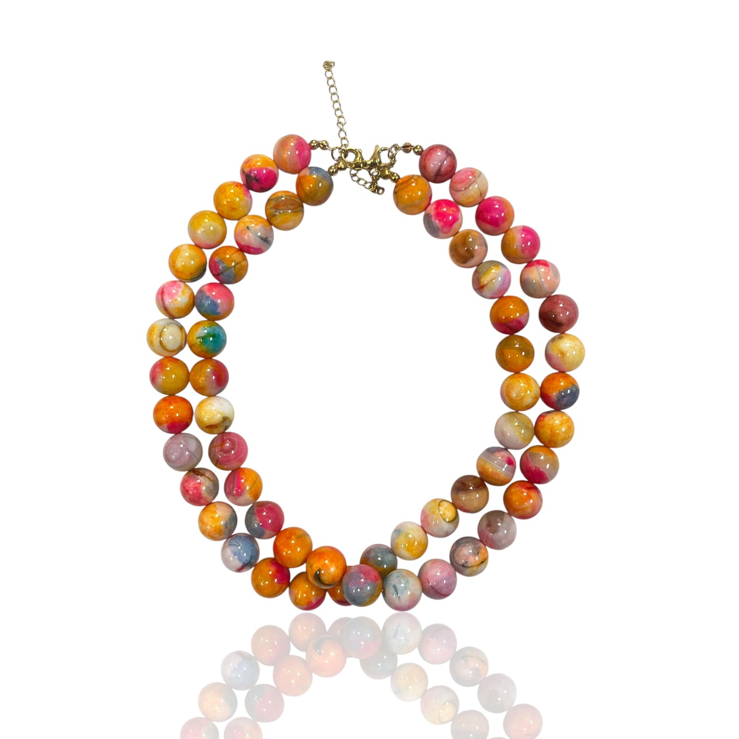 14mm Bead Necklace