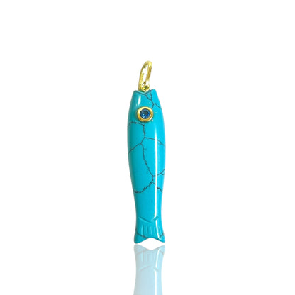 Monroe fish Charm