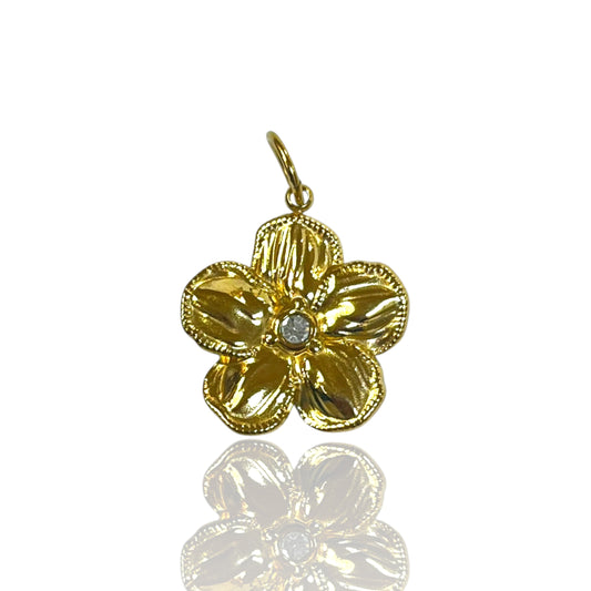 Golden Bloom Charm