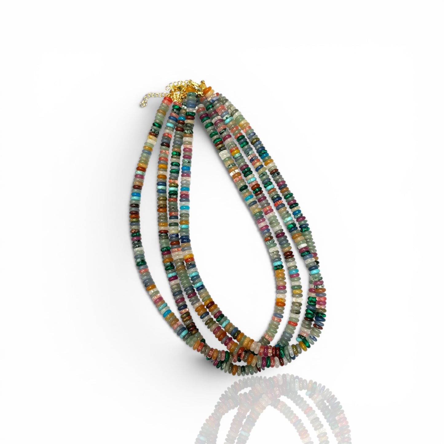 6 mm Disc Bead Necklaces