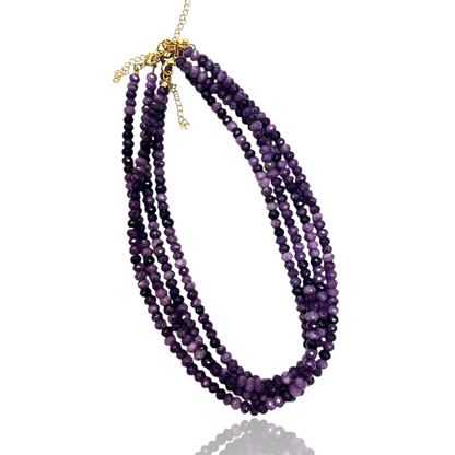 Faceted Bead Necklaces 6mm