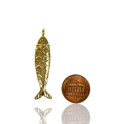 Aloutte Fish Charm