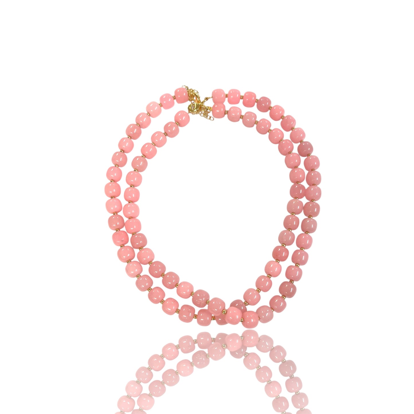Pastel Hues Bead Necklaces