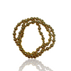 6mm & 4mm gold bead