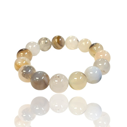 14mm Agate Candy bead bracelets
