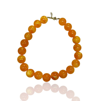 Round Resin Bead choker