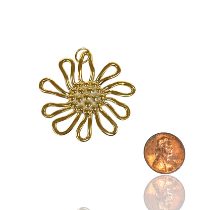 Daisy Flower Charm