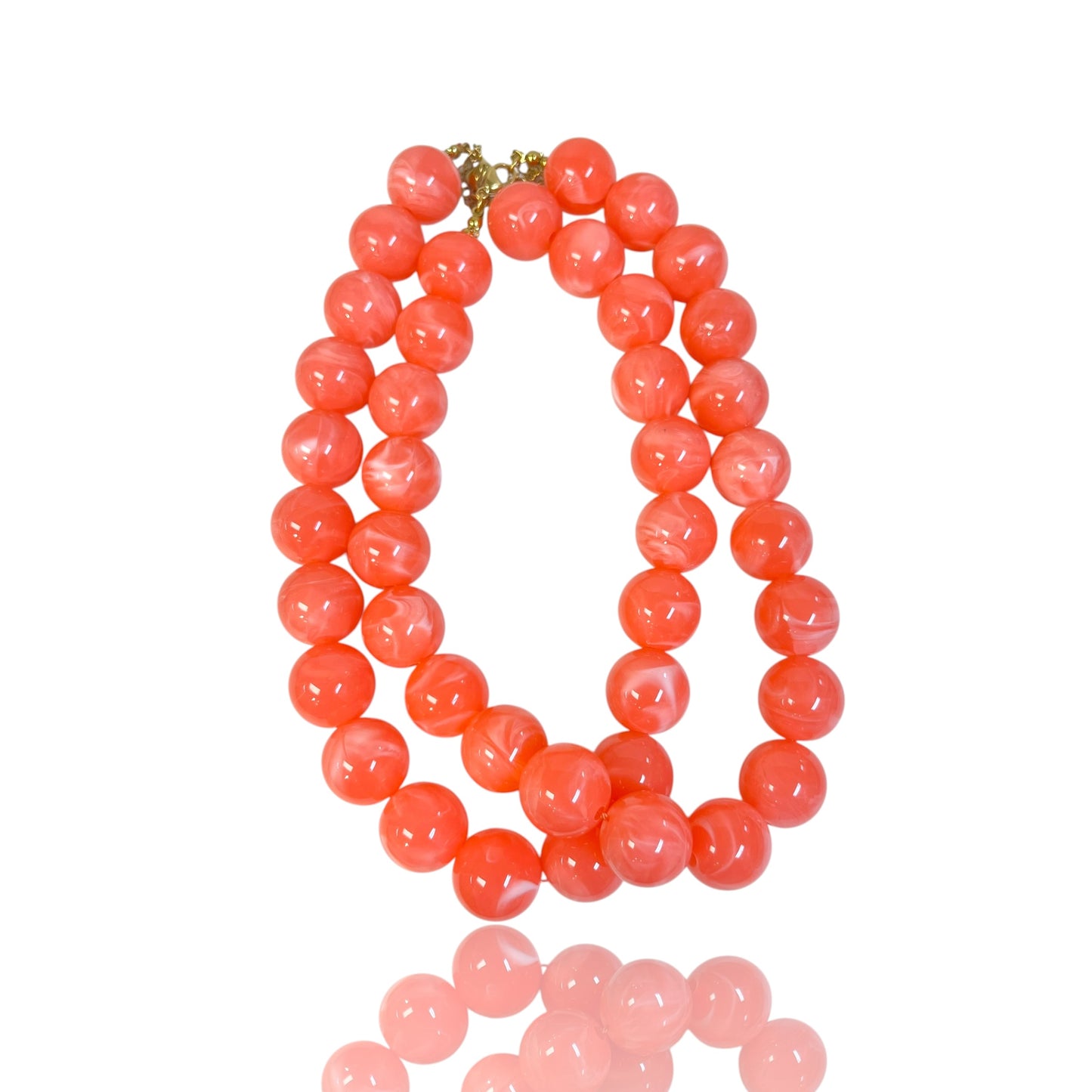 Round Resin Bead choker 18mm