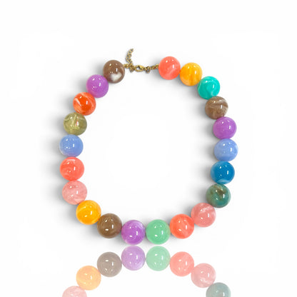 Round Resin Bead choker 20mm