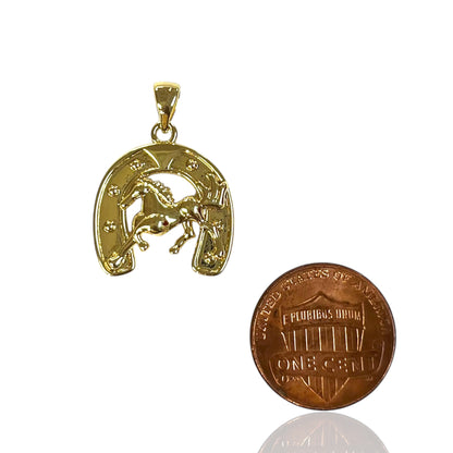 Aloutte Horse Charm
