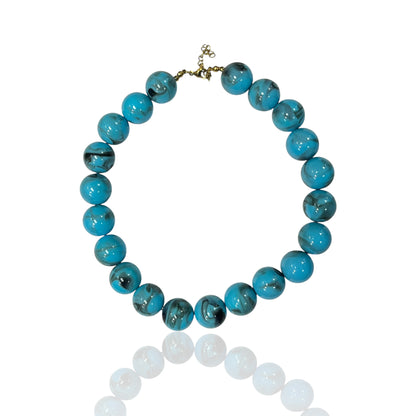 Round Resin Bead choker