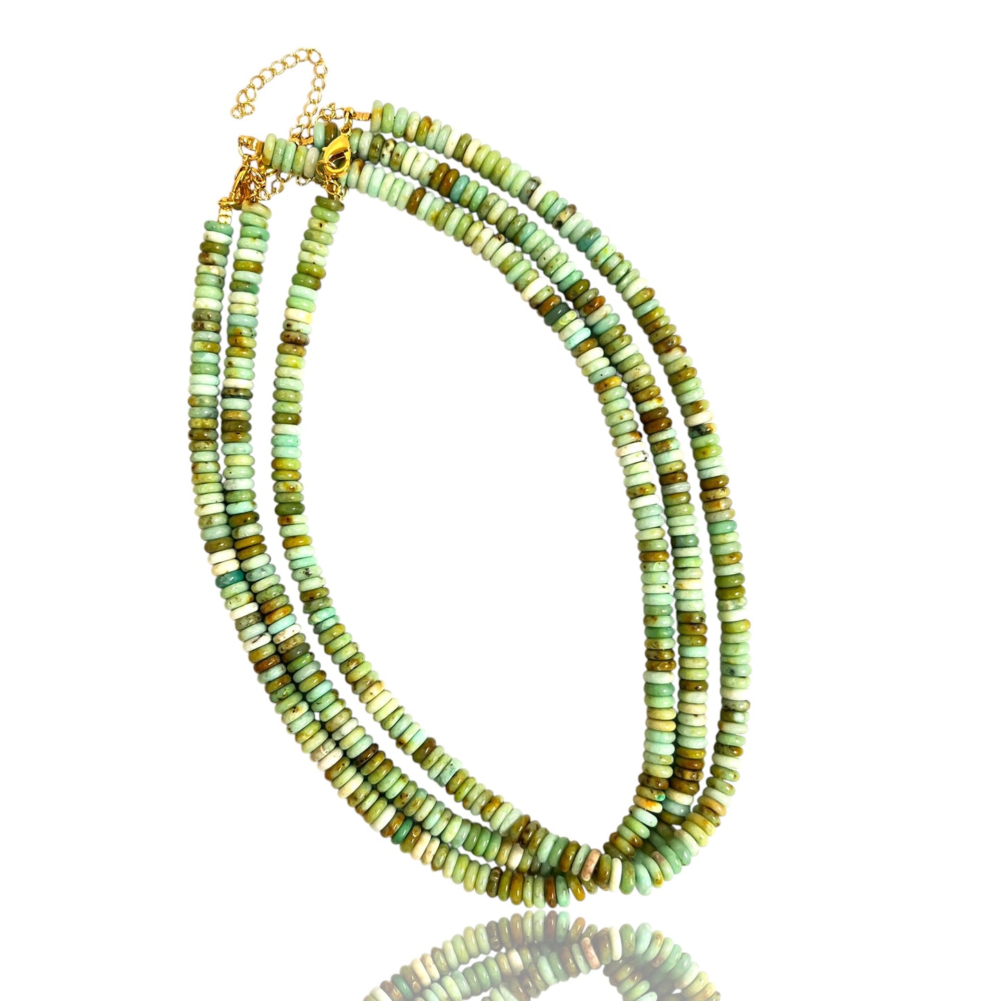 6 mm Disc Bead Necklaces