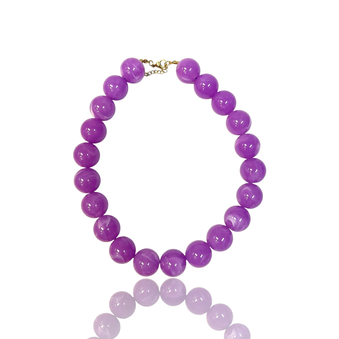Round Resin Bead choker 20mm