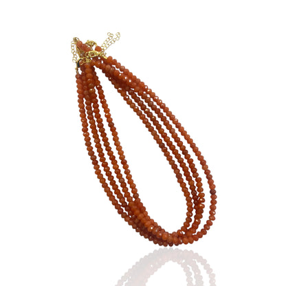 Faceted Bead Necklaces 6mm