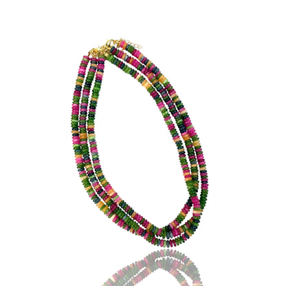 6 mm Disc Bead Necklaces