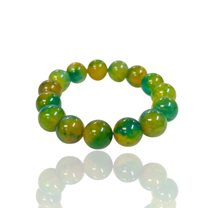 14mm Agate Candy bead bracelets