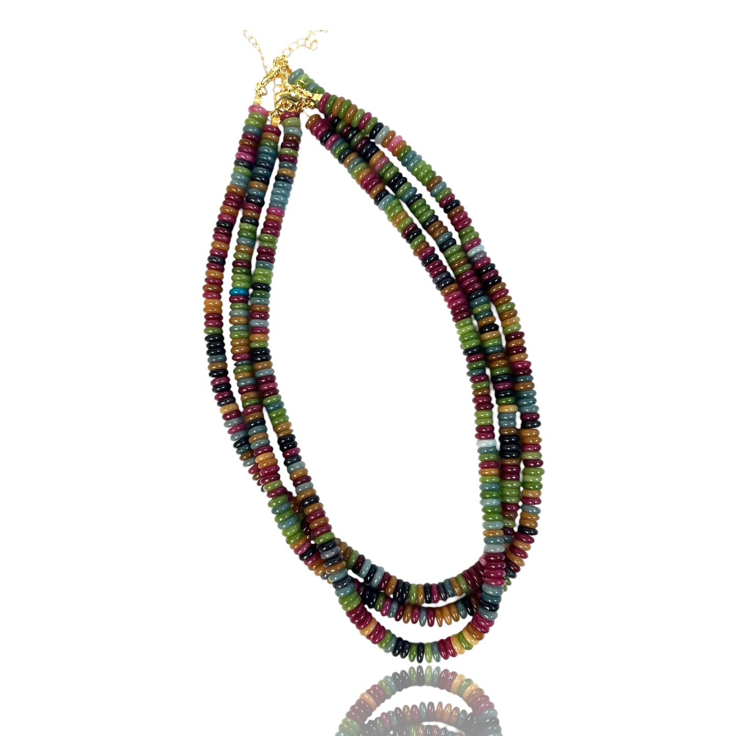6 mm Disc Bead Necklaces