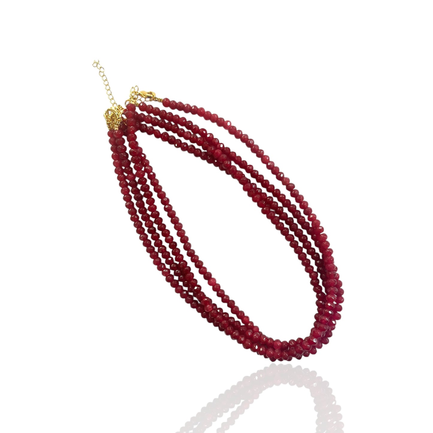 Faceted Bead Necklaces 6mm