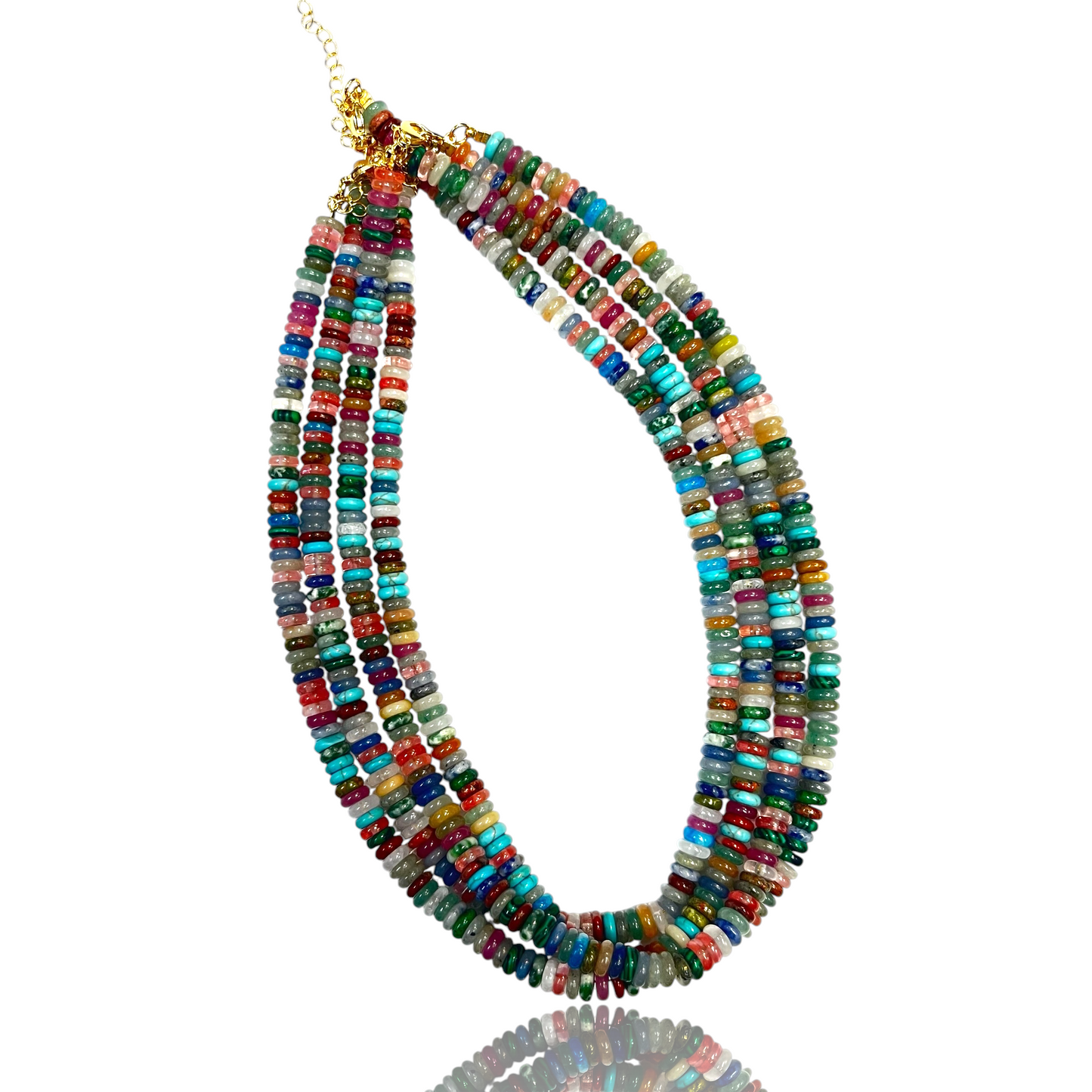 6 mm Disc Bead Necklaces