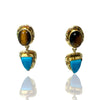 Turquoise and Tiger eye