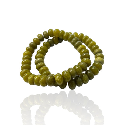 10mm Rondelle bead bracelet