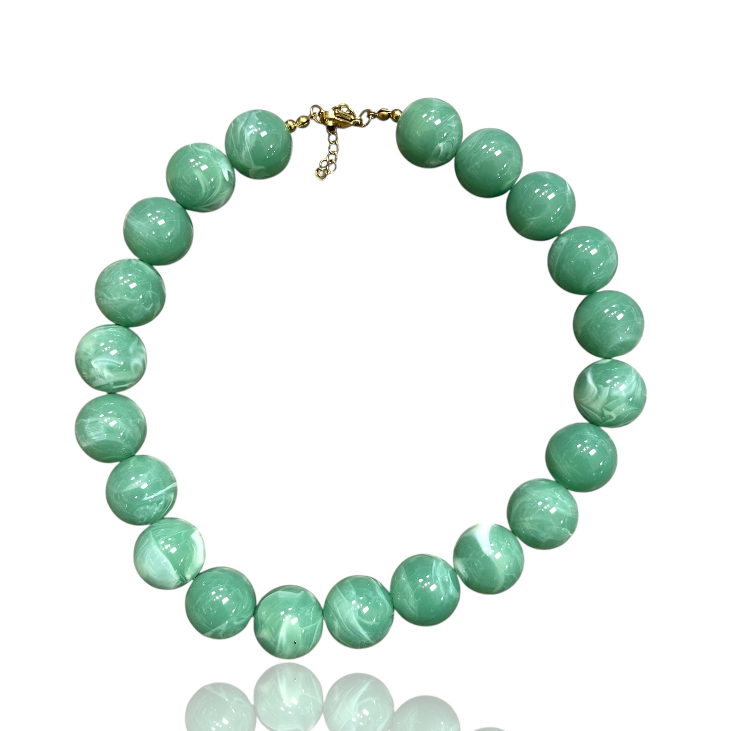 Round Resin Bead choker 20mm
