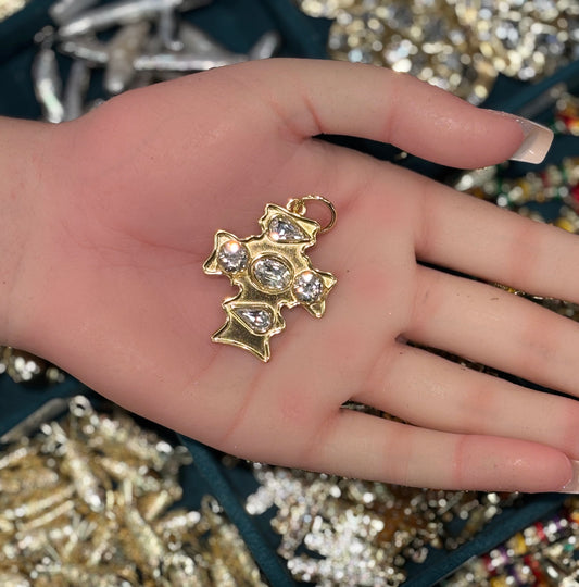 Grace Cross Charms