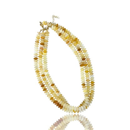 8mm Saucer Bead Necklaces 2
