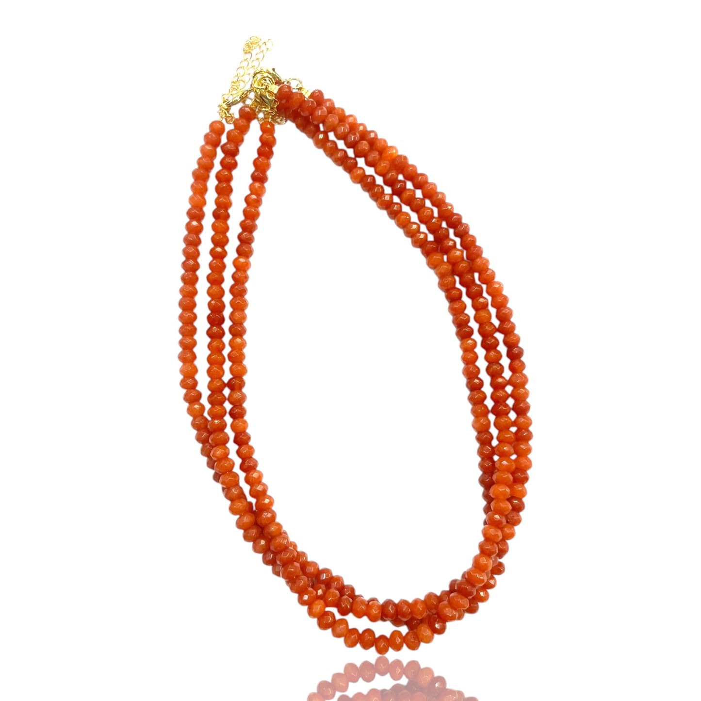 Faceted Bead Necklaces 6mm