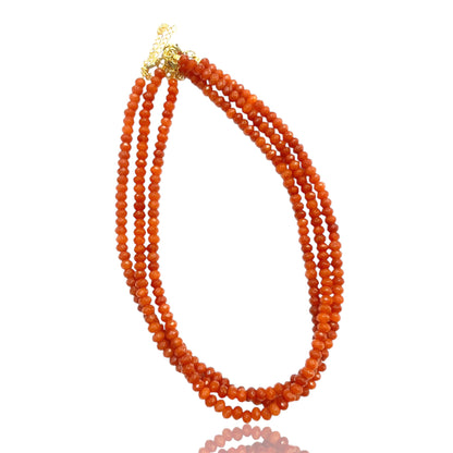 Faceted Bead Necklaces 6mm