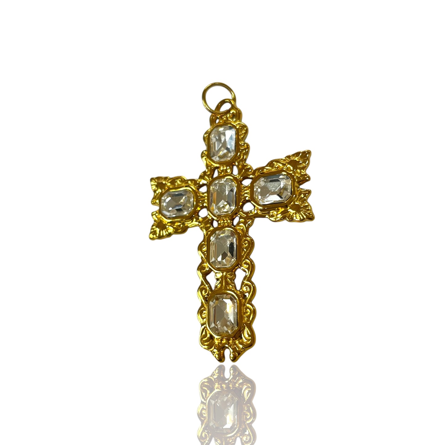 Regal Cross Charm