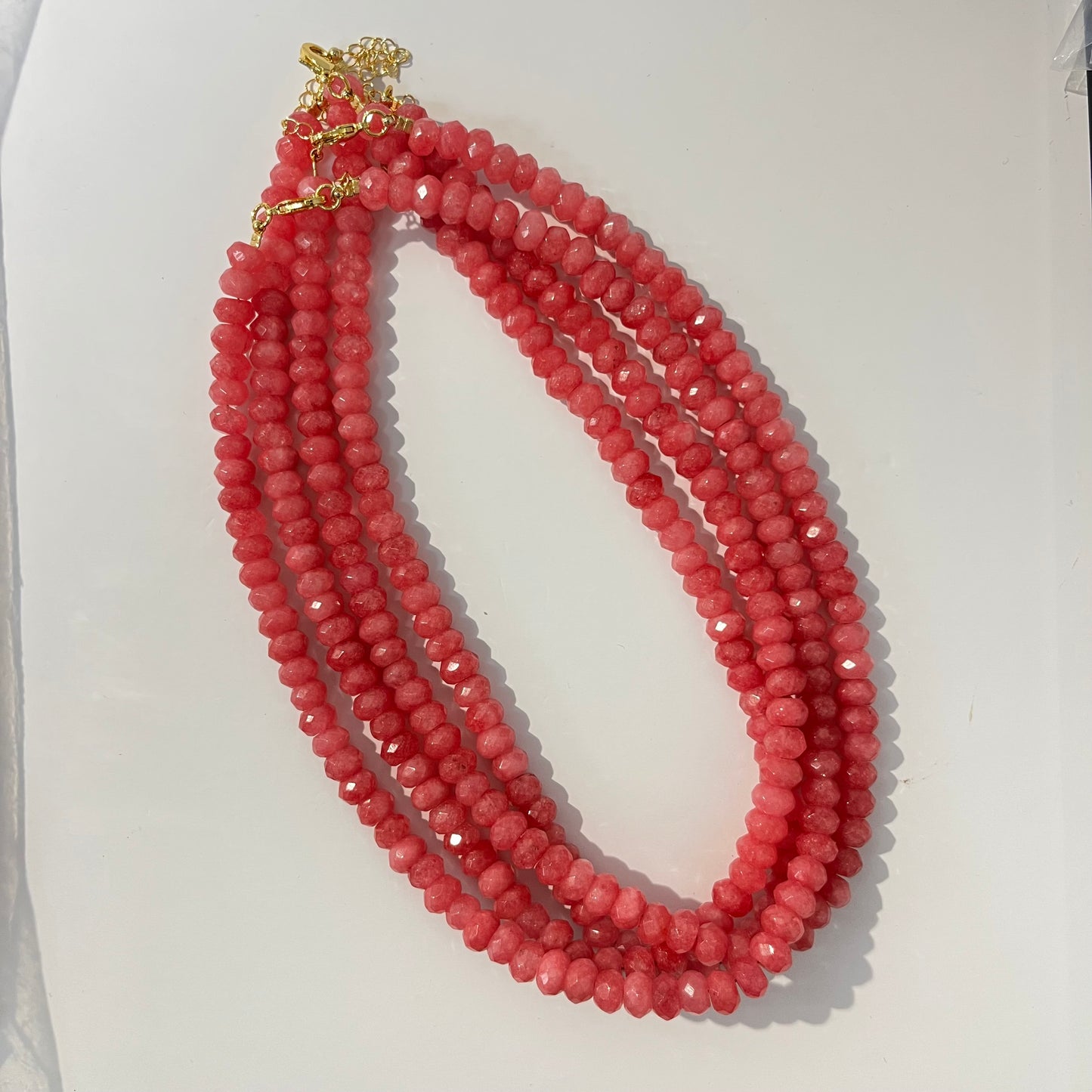 Faceted Bead Necklaces 8 mm