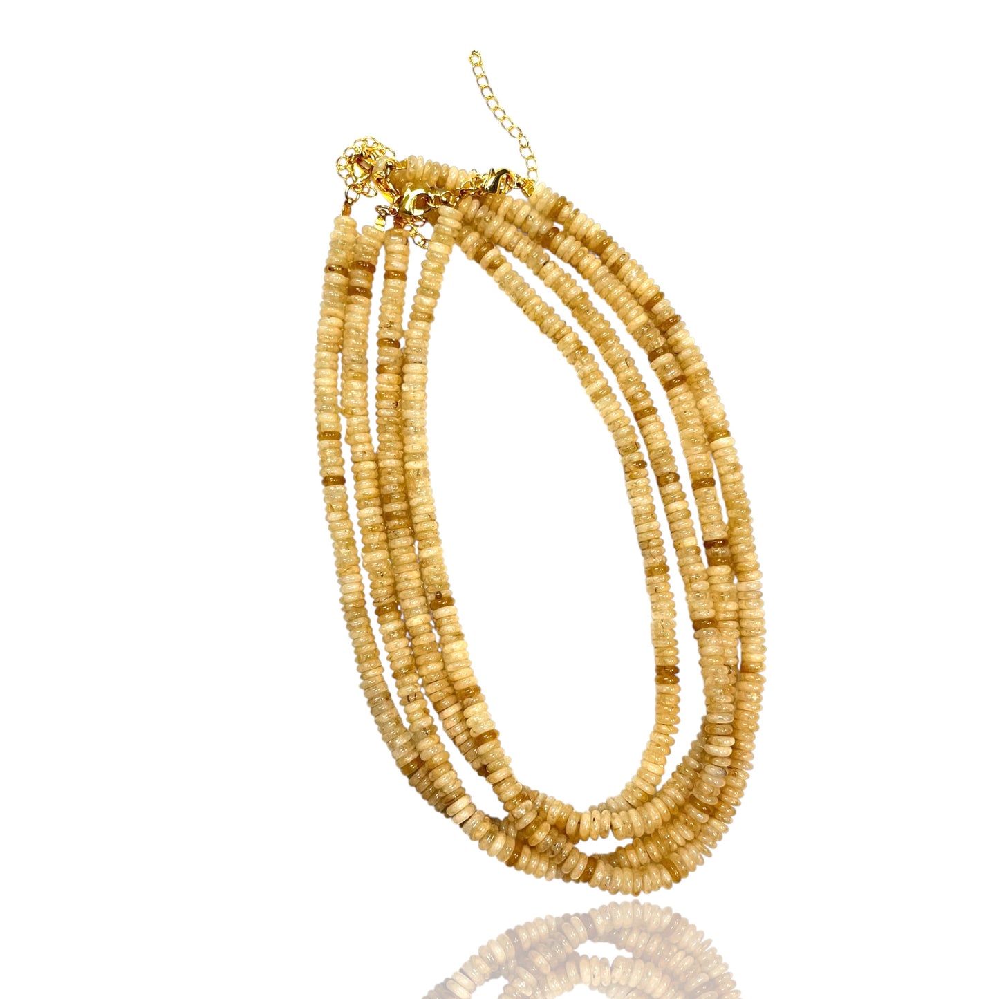 6 mm Disc Bead Necklaces