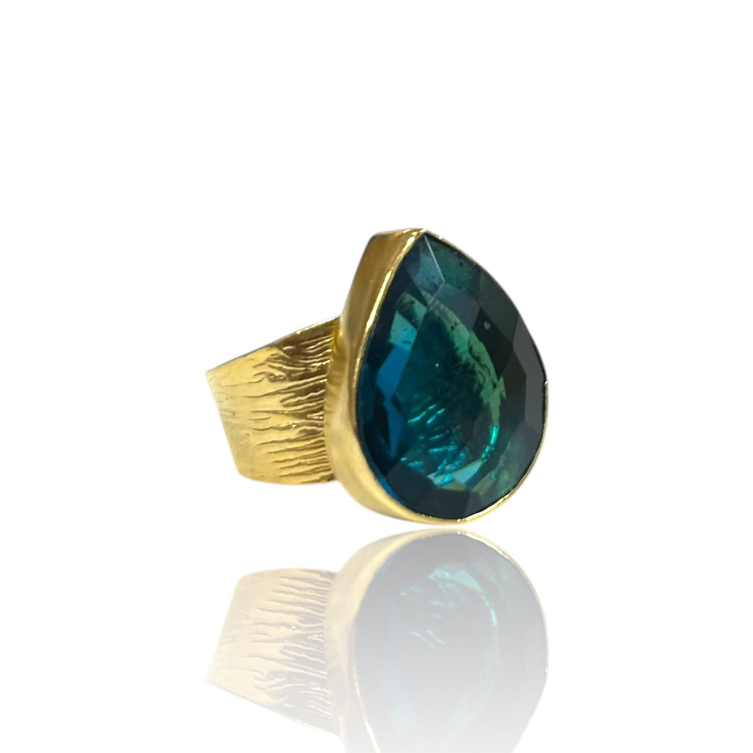 Duedrop Hydro Quartz Rings