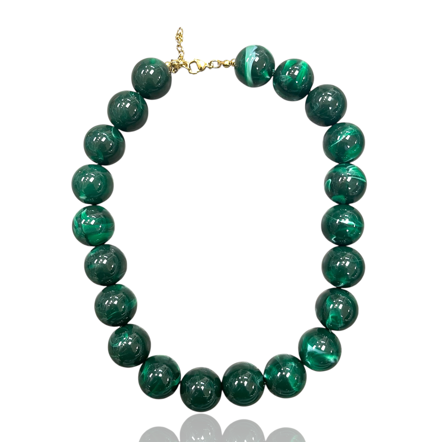 Round Resin Bead choker 20mm