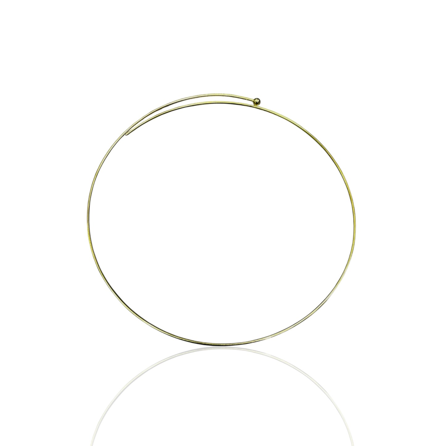 Gold ball choker