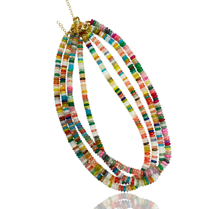 6 mm Disc Bead Necklaces