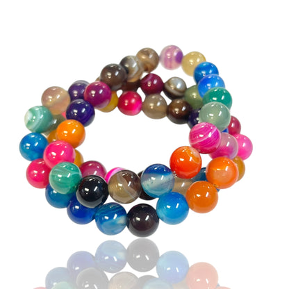 10mm bead bracelets - 2