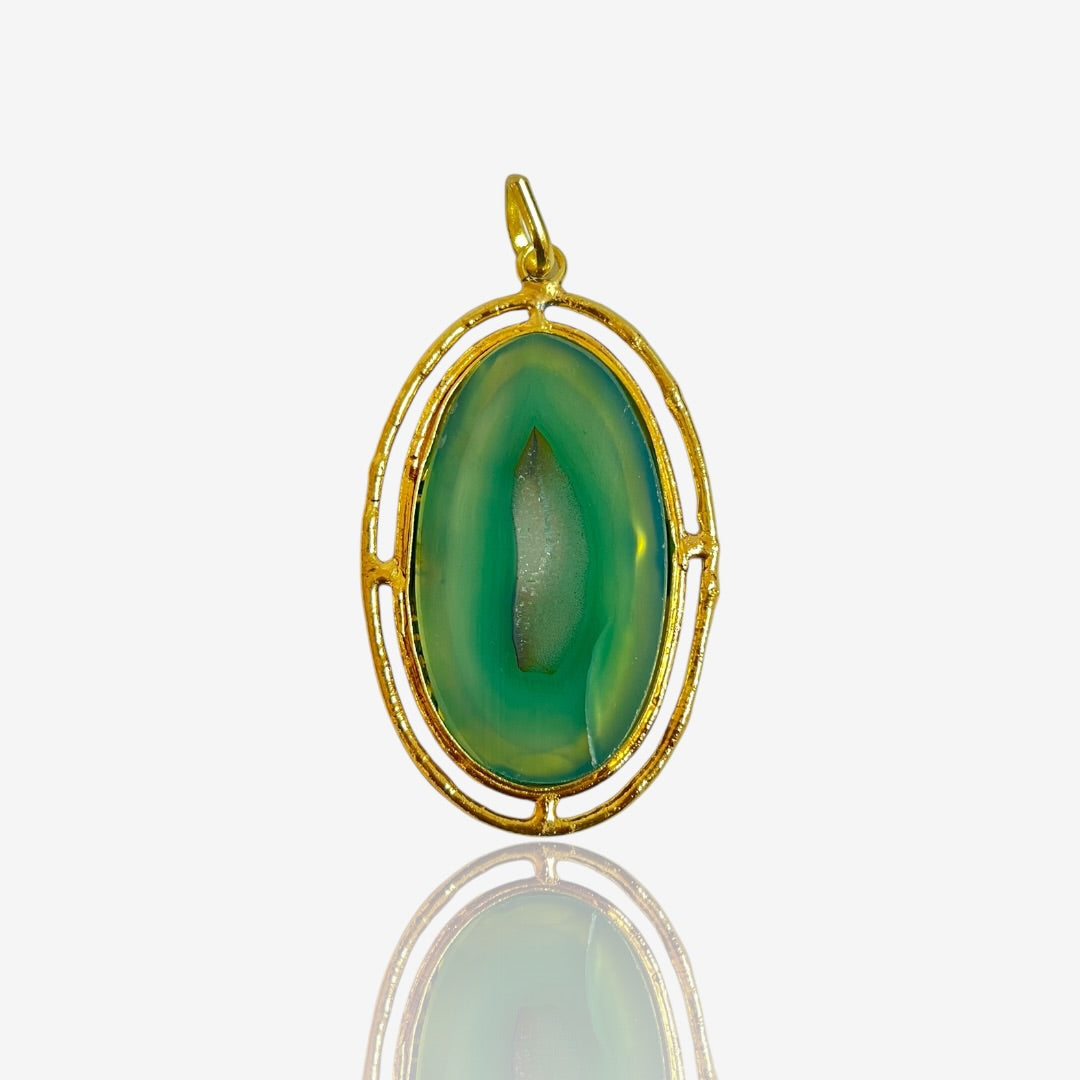 Agate Slab Pendant