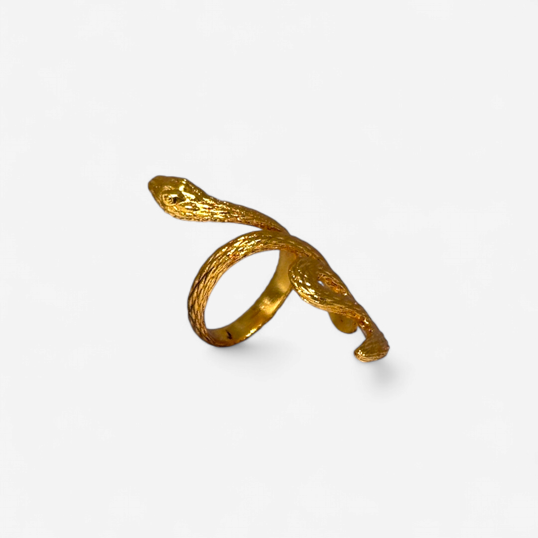 Amber Gold ring