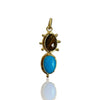 Turquoise and Tiger eye