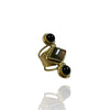 Black Onyx and Labradorite